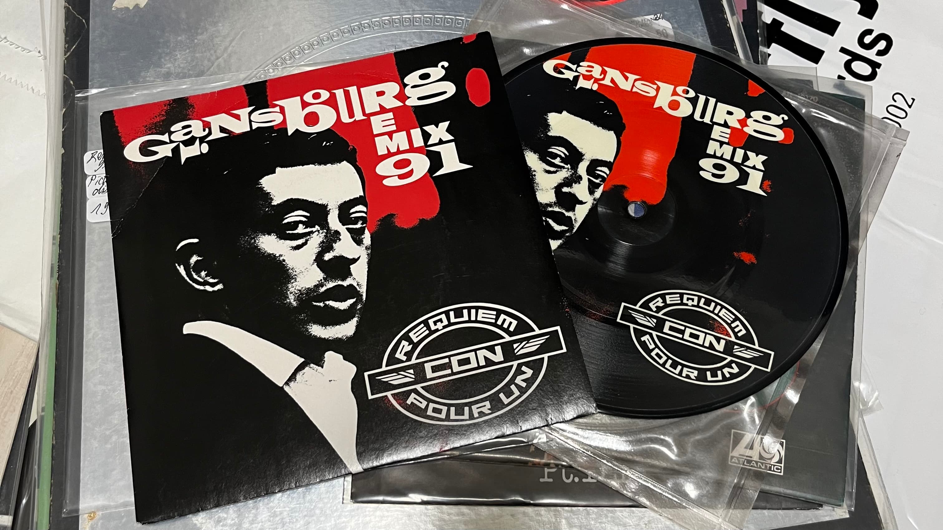 Serge Gainsbourg 7inch ジャケット（TAKE A BREAK vol.4）